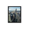 Chicago Skyline Heights Framed Canvas