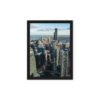 Chicago Skyline Heights Framed Canvas