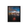 Chicago Fireworks Night Framed Canvas