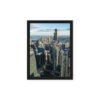 Chicago Skyline Heights Framed Canvas