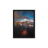 Chicago Fireworks Night Framed Canvas