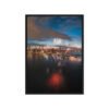 Chicago Fireworks Night Framed Canvas