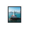 Chicago Harbor Lighthouse Framed Canvas