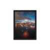 Chicago Fireworks Night Framed Canvas