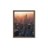 Chicago Golden Dawn Framed Canvas