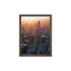 Chicago Golden Dawn Framed Canvas