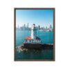 Chicago Harbor Lighthouse Framed Canvas