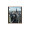 Chicago Skyline Heights Framed Canvas