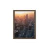Chicago Golden Dawn Framed Canvas