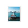 Chicago Harbor Lighthouse Framed Canvas
