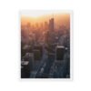 Chicago Golden Dawn Framed Canvas