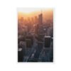 Chicago Golden Dawn Framed Canvas
