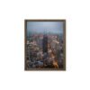Chicago City Lights Framed Canvas