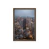 Chicago City Lights Framed Canvas