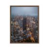 Chicago City Lights Framed Canvas