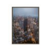 Chicago City Lights Framed Canvas