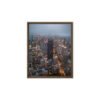Chicago City Lights Framed Canvas