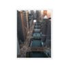Chicago River Bridges Framed Canvas