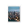 Chicago Lakefront Twilight Framed Canvas