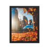 Chicago Autumn Glow Enhanced Matte Paper Framed Poster