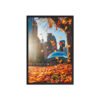 Chicago Autumn Glow Enhanced Matte Paper Framed Poster