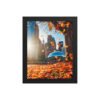 Chicago Autumn Glow Enhanced Matte Paper Framed Poster
