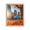 Chicago Autumn Glow Enhanced Matte Paper Framed Poster