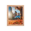 Chicago Autumn Glow Enhanced Matte Paper Framed Poster