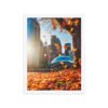 Chicago Autumn Glow Enhanced Matte Paper Framed Poster