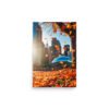 Chicago Autumn Glow Enhanced Matt Paper Poster