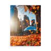 Chicago Autumn Glow Enhanced Matt Paper Poster