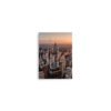 Chicago Sunset Skyline Enhanced Matt Paper Poster