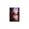 Chicago River Sunset Enhanced Matt Paper Poster