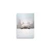Chicago Snowy Cloud Gate Winter Enhanced Matt Paper Poster